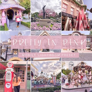 Pretty in Pink Mobile Lightroom Preset, Lightroom Presets, mobile presets, Instagram presets, Lightroom mobile, influencer presets