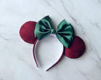 Mistletoe Magic Ears, Holiday Ears, Christmas Ears, Disney Ears