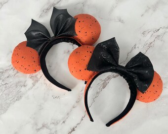 Orejas de la Hora de las Brujas, orejas de Halloween, orejas de Halloween Time, orejas de la Temporada Espeluznante, orejas de Disney, orejas de Mickey, orejas de Minnie, orejas de Disneyland,