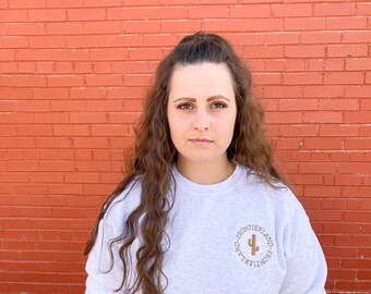 Sudadera Frontierland, Sudadera Disneyland, Sudadera Disney, Sudadera bordada, sudadera unisex, cuello redondo de Disney