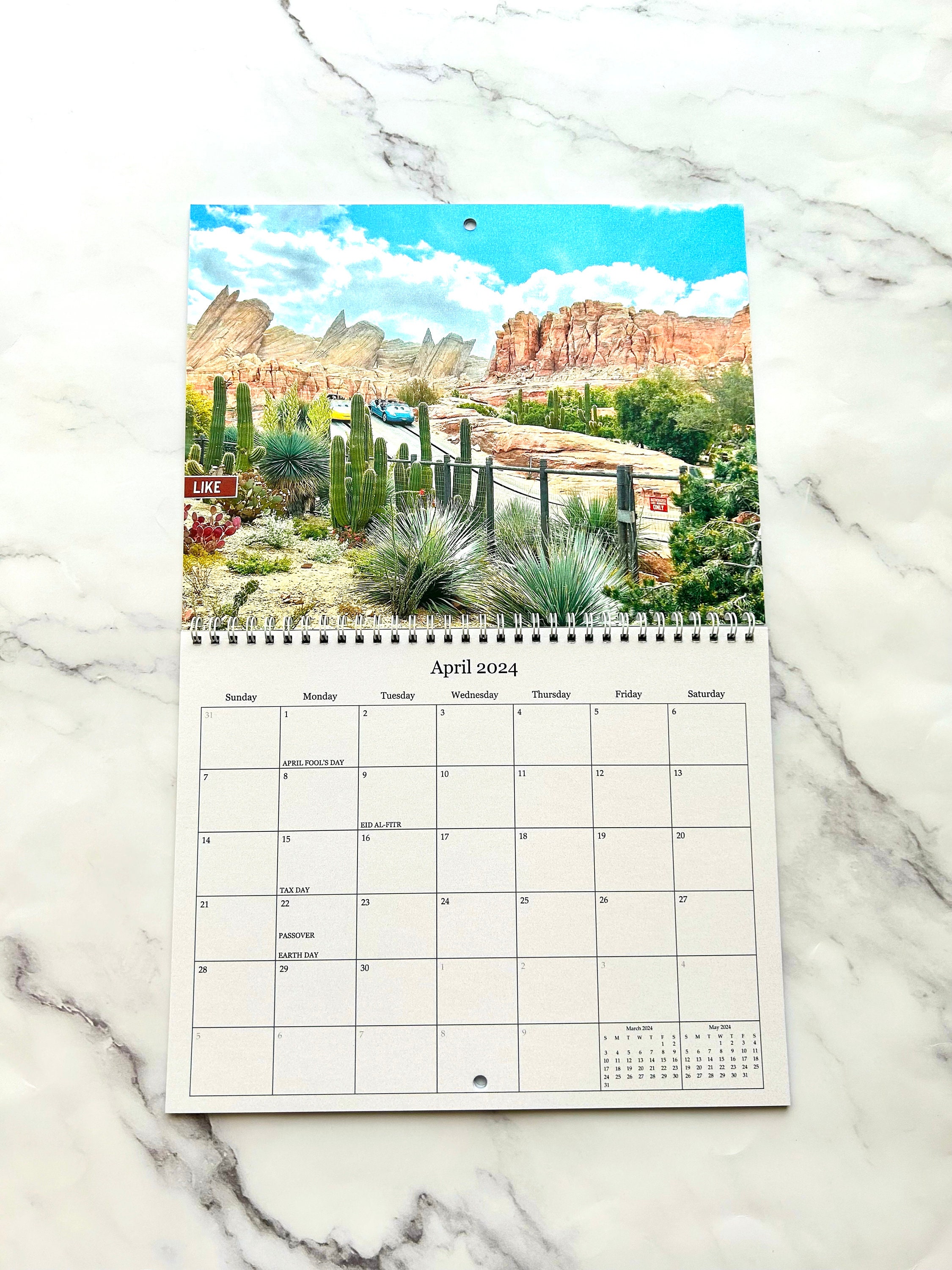2024 Disneyland Calendar, 2024 Monthly Calendar, 2024 Disney Calendar