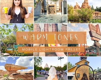 Ajuste preestablecido de Lightroom móvil de tonos cálidos, ajustes preestablecidos de Lightroom, ajustes preestablecidos móviles, ajustes preestablecidos de Instagram, dispositivo móvil Lightroom, ajustes preestablecidos de influencer, ajuste preestablecido de fotos