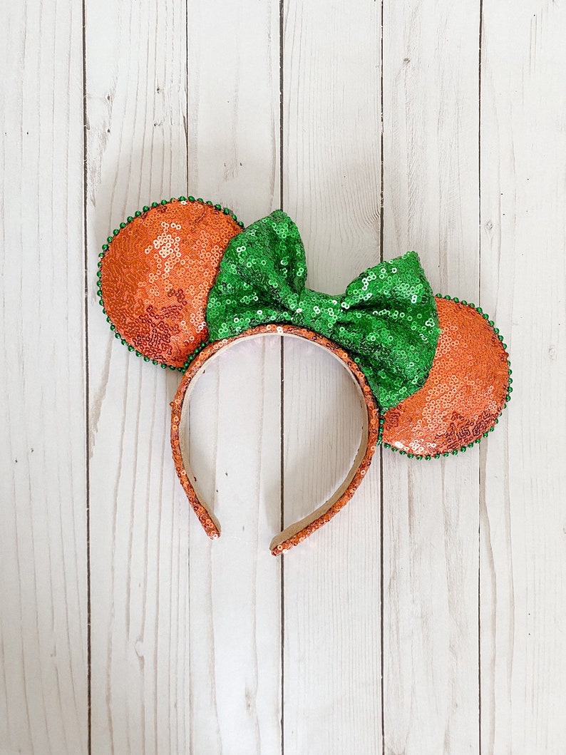 Disney Ears Mickey Ears Fall Ears Pumpkin Patch Ears Halloween Ears Minnie Ears