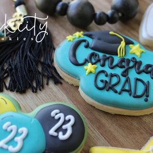 CONGRATS GRAD Cookie Cutter Plaque 3D Printed Graduation Cookie Cutter ...