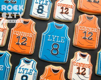 JERSEY Cookie Cutter // Basketball Jersey Cookie Cutter, Sports Cookie Cutter, Uniform Cookie Cutter