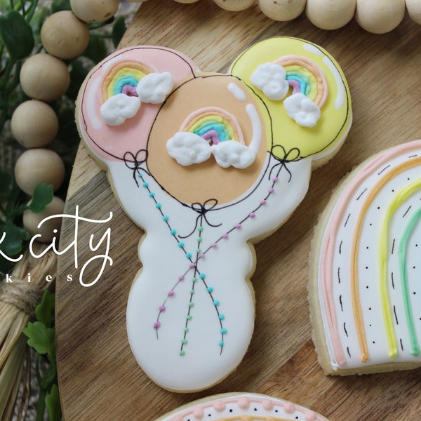 BALLOON Cookie Cutter >>>  Our 3D Printed Balloon Cookie Cutter - Perfect for Birthdays and Celebrations!