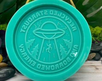 UFO Stardust Silicone Mold, Resin, Clay, Soap Making