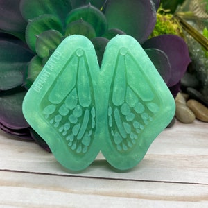 Butterfly Wing Earrings Food Safe Silicone Mold for Resin, Jesmonite, Clay, Soap, Wax Melts, Candy, and More