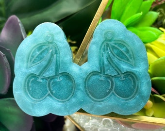 Assorted Fruit Earrings Food Safe Silicone Mold for Resin, Jesmonite, Clay, Soap, Wax Melts, Candy, and More