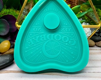 Ouija Planchette Silicone Mold, Food Safe Resin, Clay, and Candy
