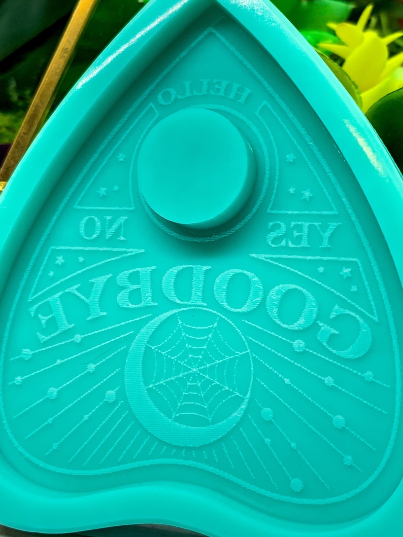 Ouija Planchette Silicone Resin Mold