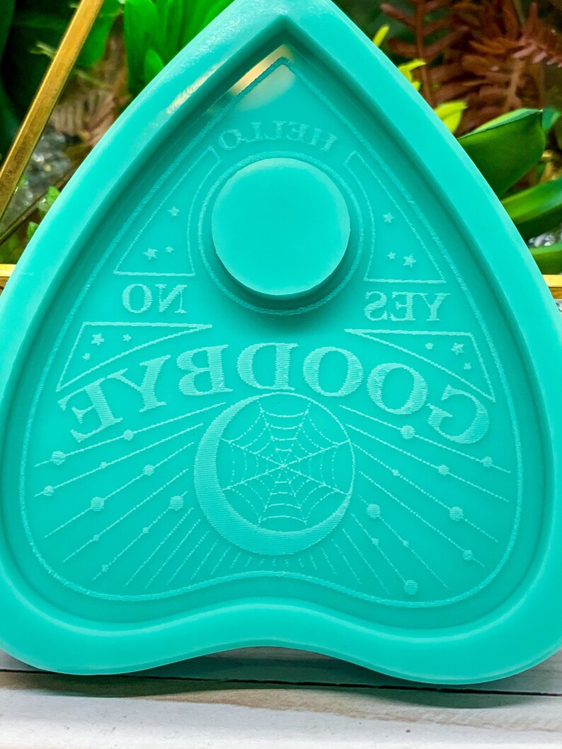 Ouija Planchette Silicone Resin Mold