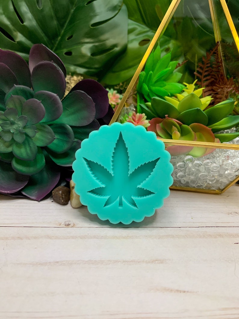Marijuana/Pot Leaf Silicone Mold for UV or Regular Resin Etsy