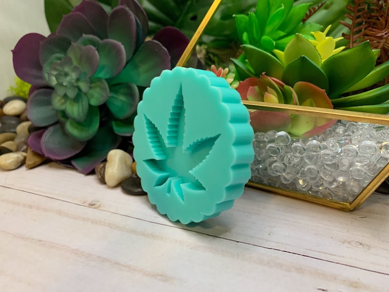 Marijuana/Pot Leaf Silicone Mold for UV or Regular Resin Etsy