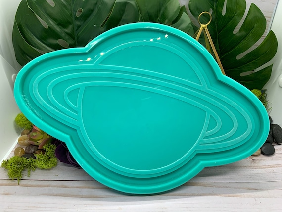 Extra Large Saturn Silicone Tray Mold for Resin, Jesmonite, Clay, Soap, Wax  Melts, Candy, and More 