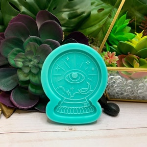 Mystic Ball Food Safe Silicone Mold for Resin, Jesmonite, Clay, Soap, Wax Melts, Candy, and More