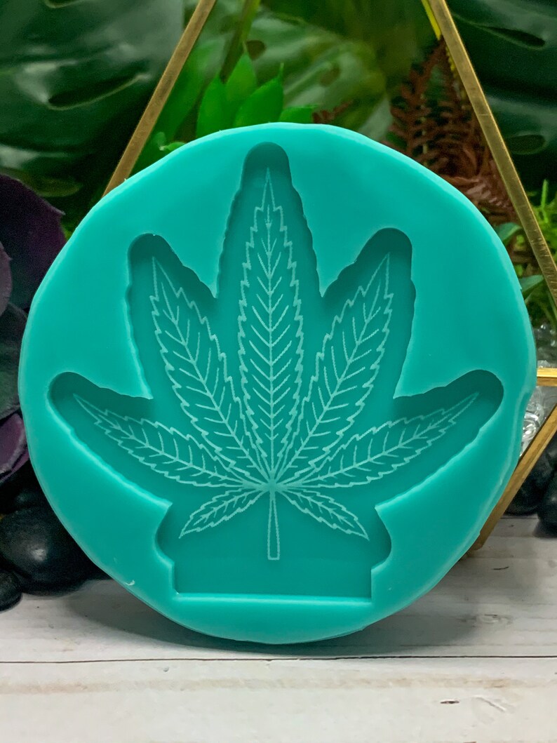 Pot Leaf Decoration for Interchangable Tray Food Safe Silicone Etsy