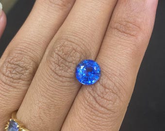 2.14 ct Sri Lanka (Ceylon) Sapphire Signet Ring