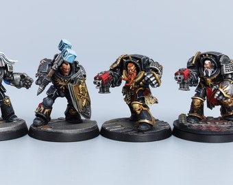 40k - Space Marines - Deathwatch - Terminator Squad [PAINTED]