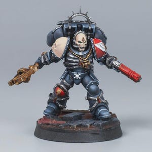 40k - Space Marines - Blood Angels - Lemartes [PAINTED]