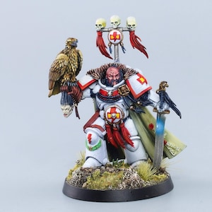 40k -  Space Marines - White Scars - Kor&#39;Sarro Khan [PAINTED]