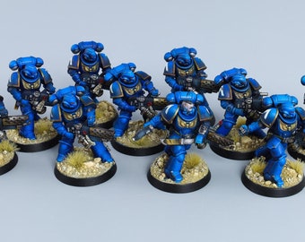 40k -  Space Marines - Ultramarines - Infernus Squad [PAINTED]