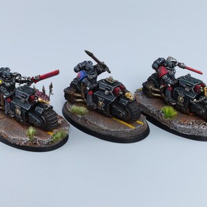 40k - Space Marines - Deathwatch - Primaris Outriders III [PAINTED]