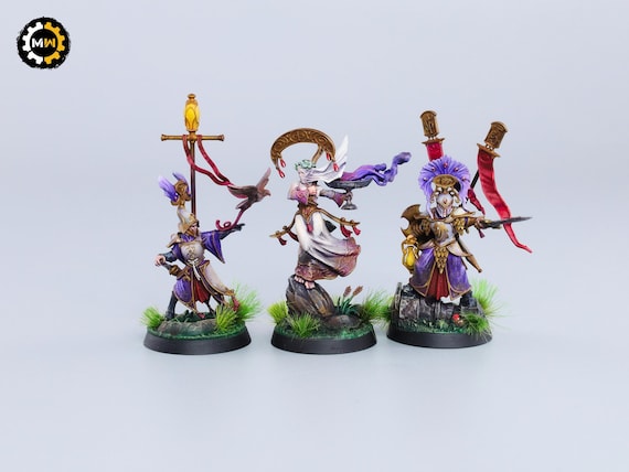 Age of Sigmar - Lumineth Realm-lords Spearhead [PAINTED] - Etsy