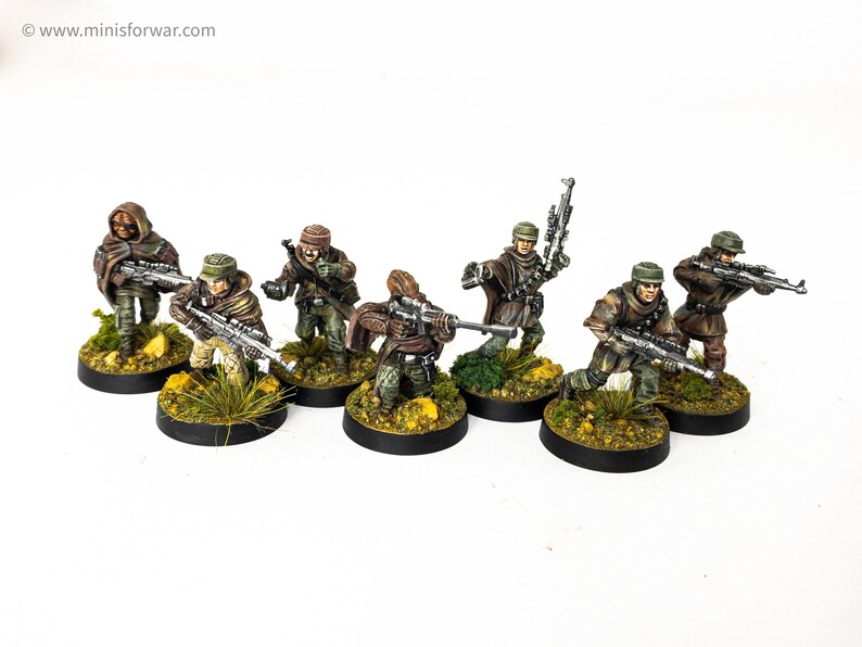 Star Wars: Legion Rebel Commandos PAINTED | Etsy