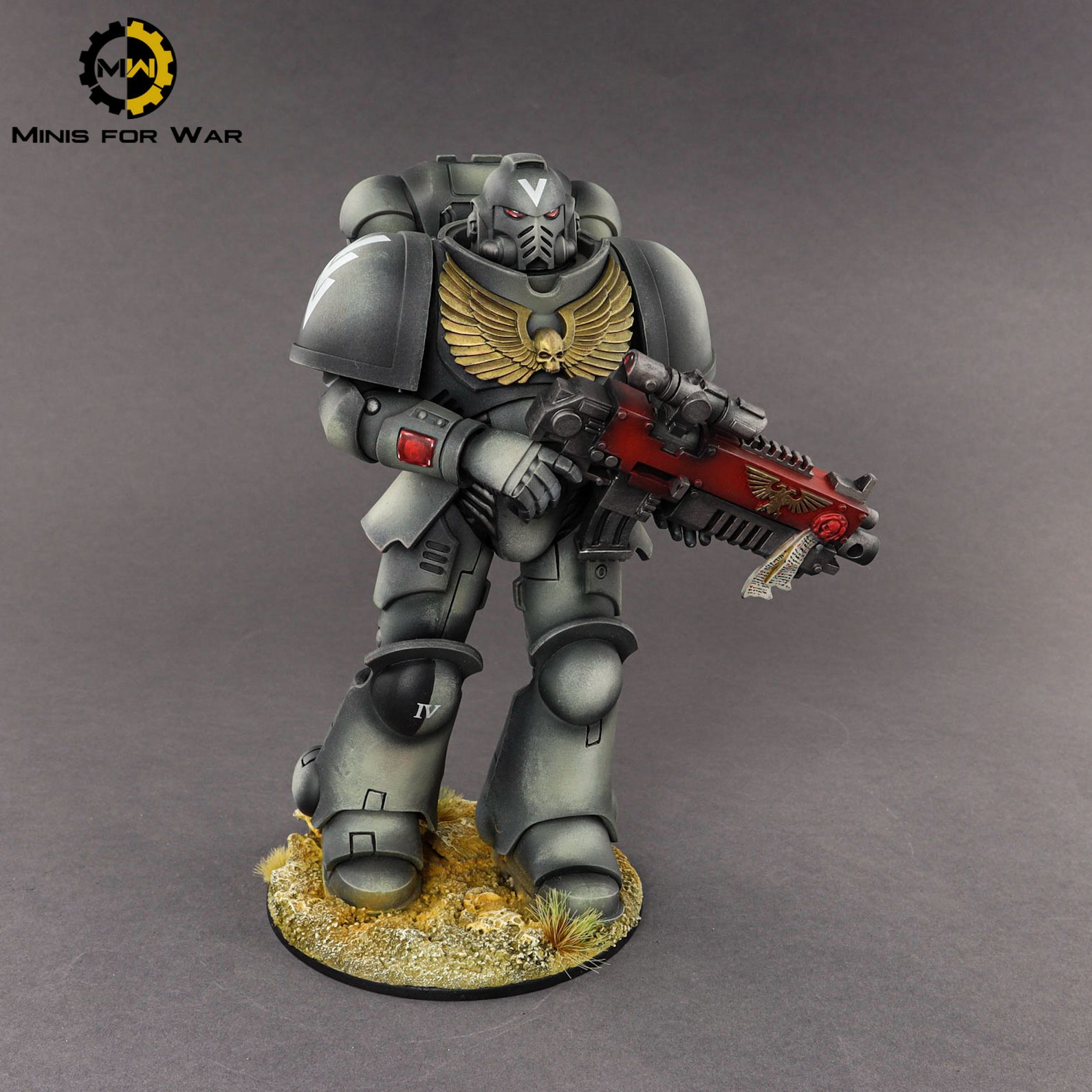 Warhammer 40k McFarlane Space Marines Intercessor PAINTED | Etsy