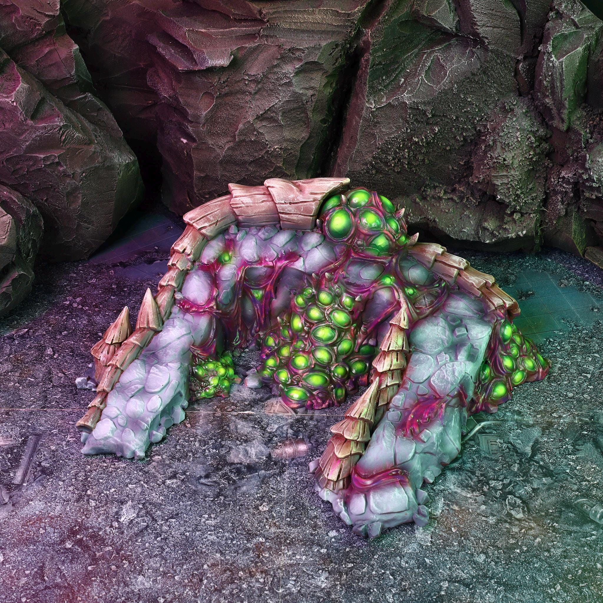 Hive Cluster – Painted 3D Terrain Full Set - Etsy