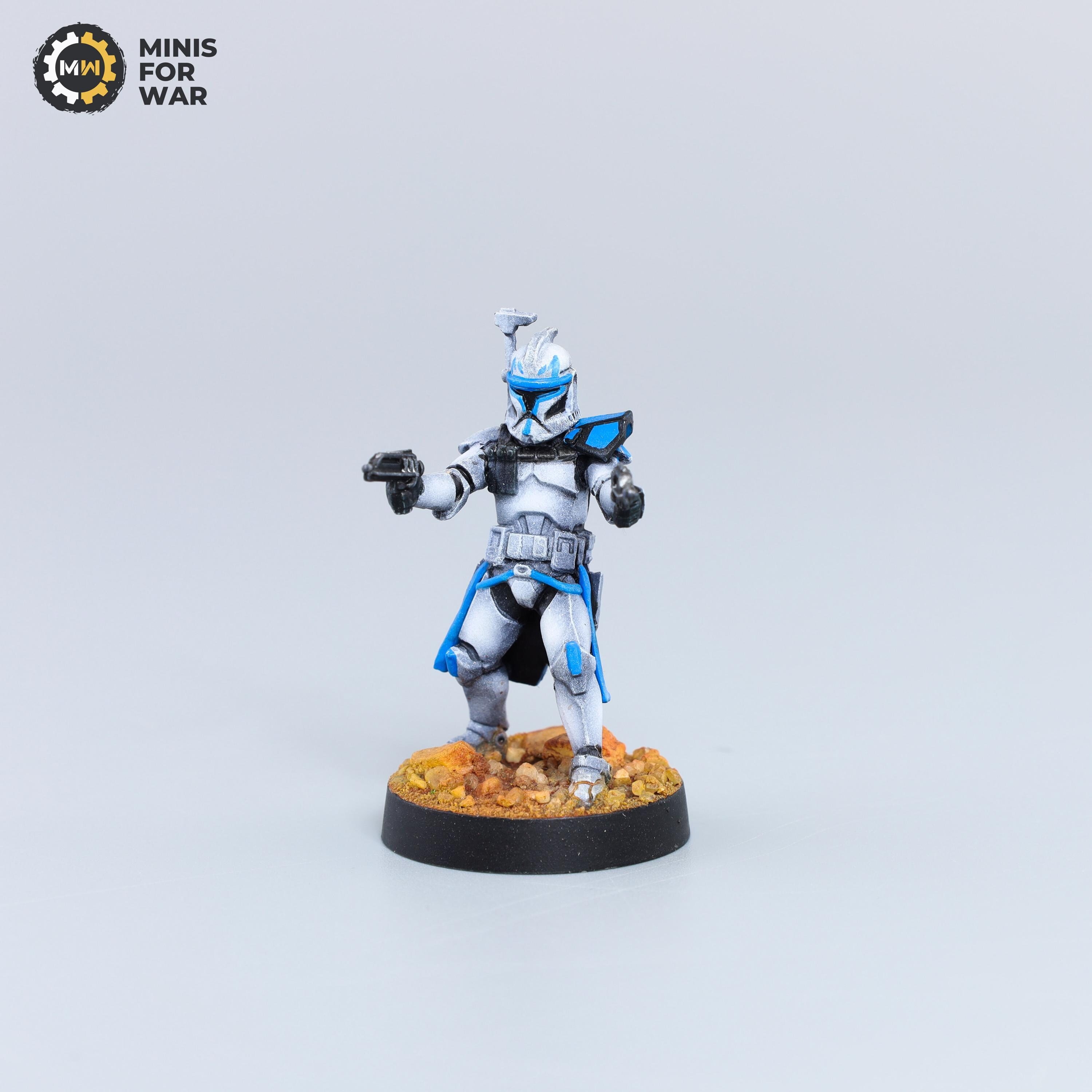 Star Wars: Legion - Clone Captain Rex - Clone Wars[painted] - Etsy