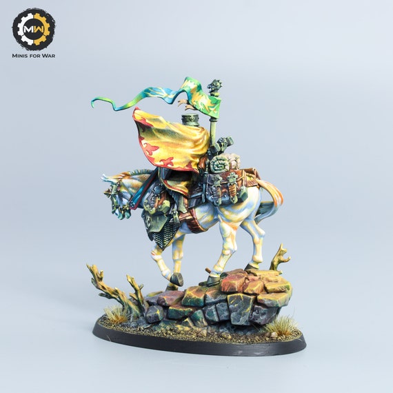 I turned the new Cities of Sigmar Relic Envoy into a gun caddy 😄. : r