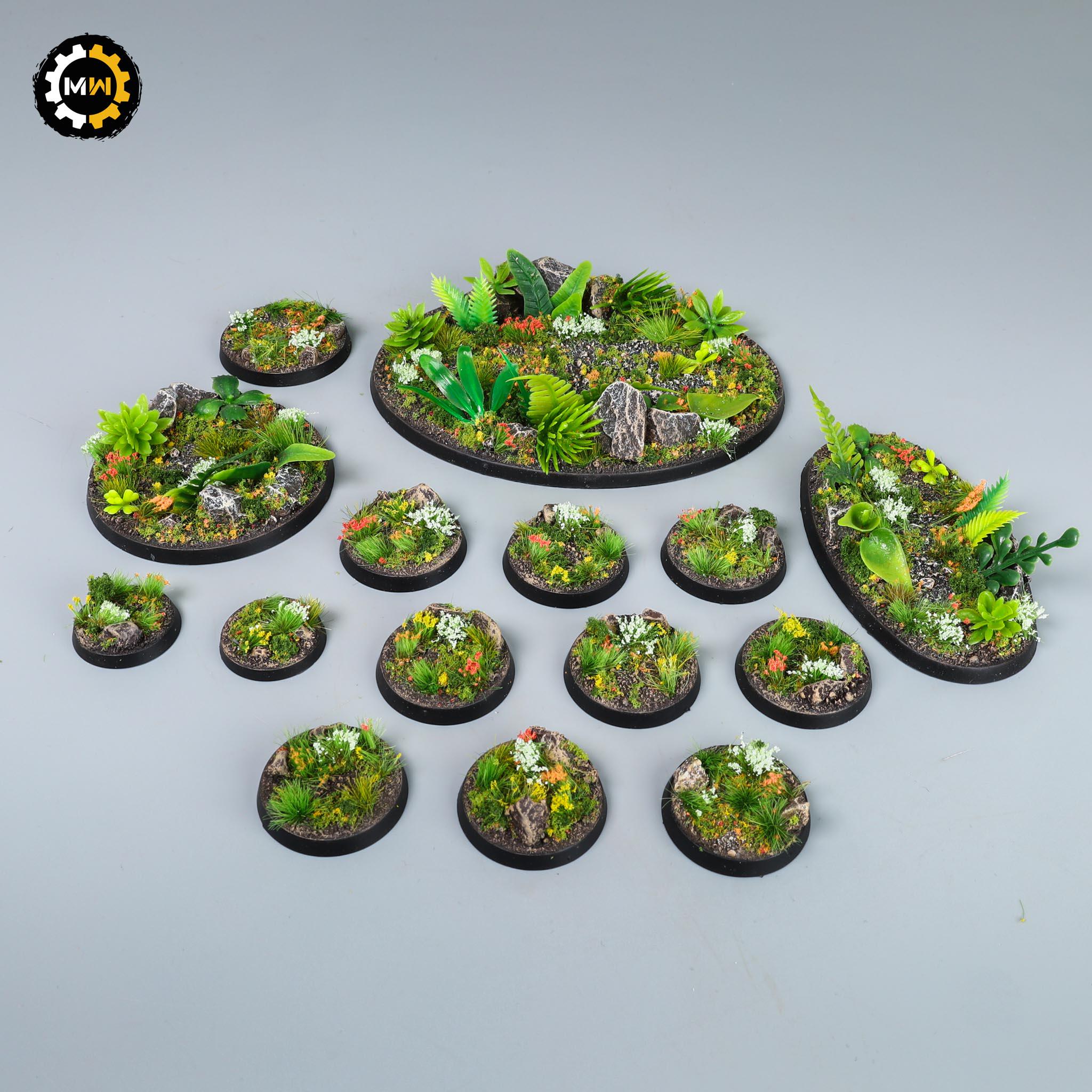 クラシックジャングル - ウォーゲーム、ミニチュア、フィギュア用の 