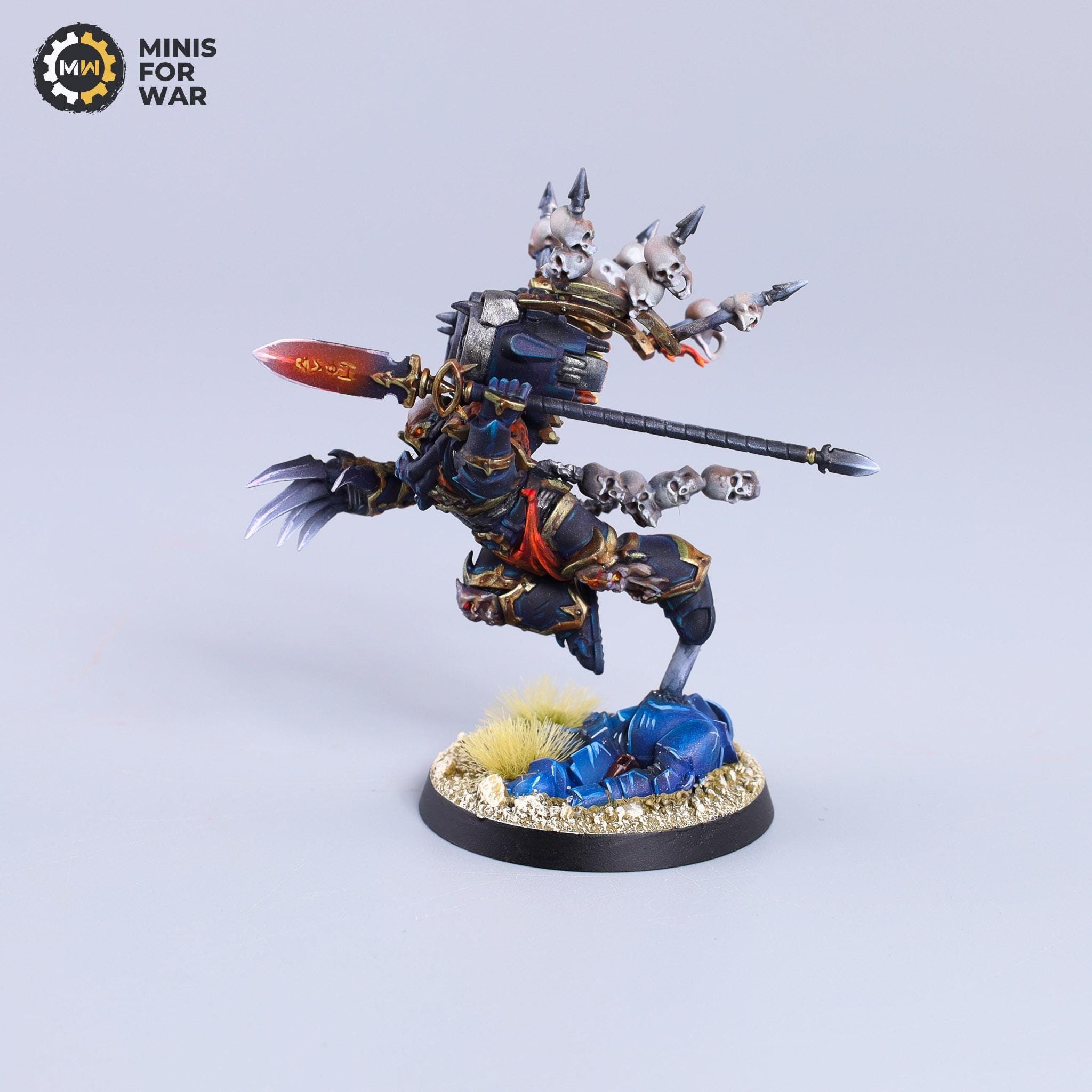 40k - Chaos Space Marines - Lord Haarken Worldclaimer [PAINTED 