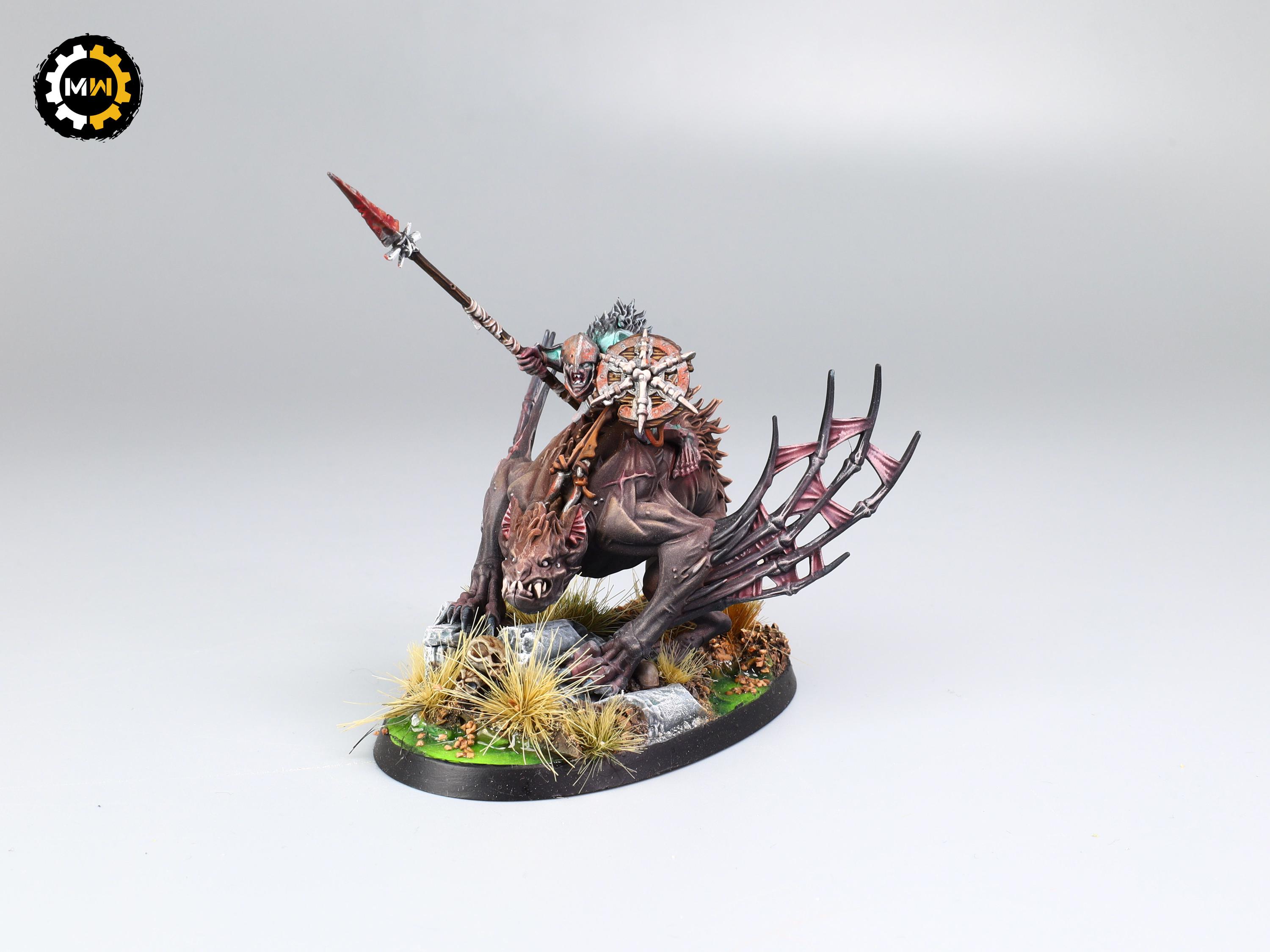 Age of Sigmar - 3 X Morbheg Knights #2 - Flesh-eater Courts