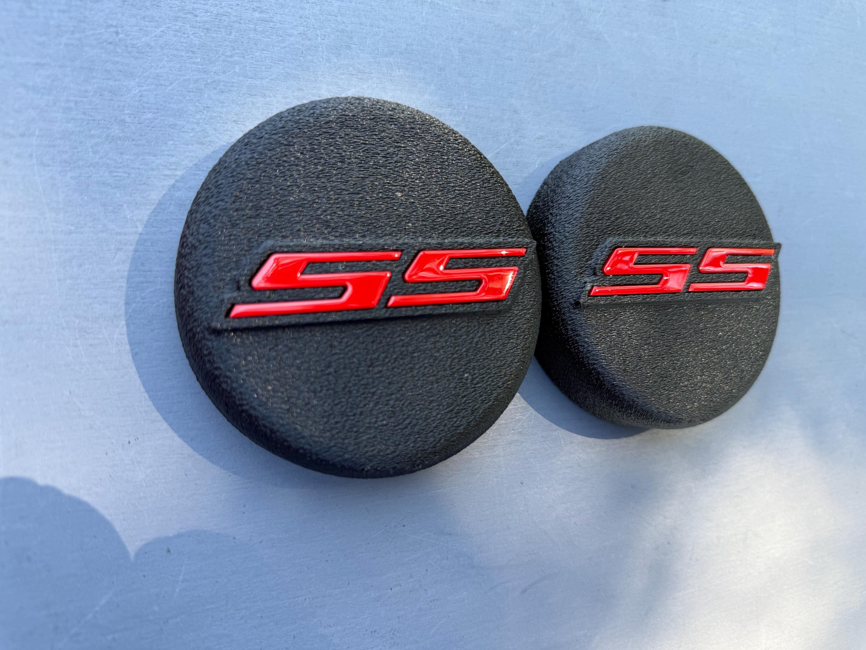 American Brothers Design Camaro Strut Tower Covers with SS