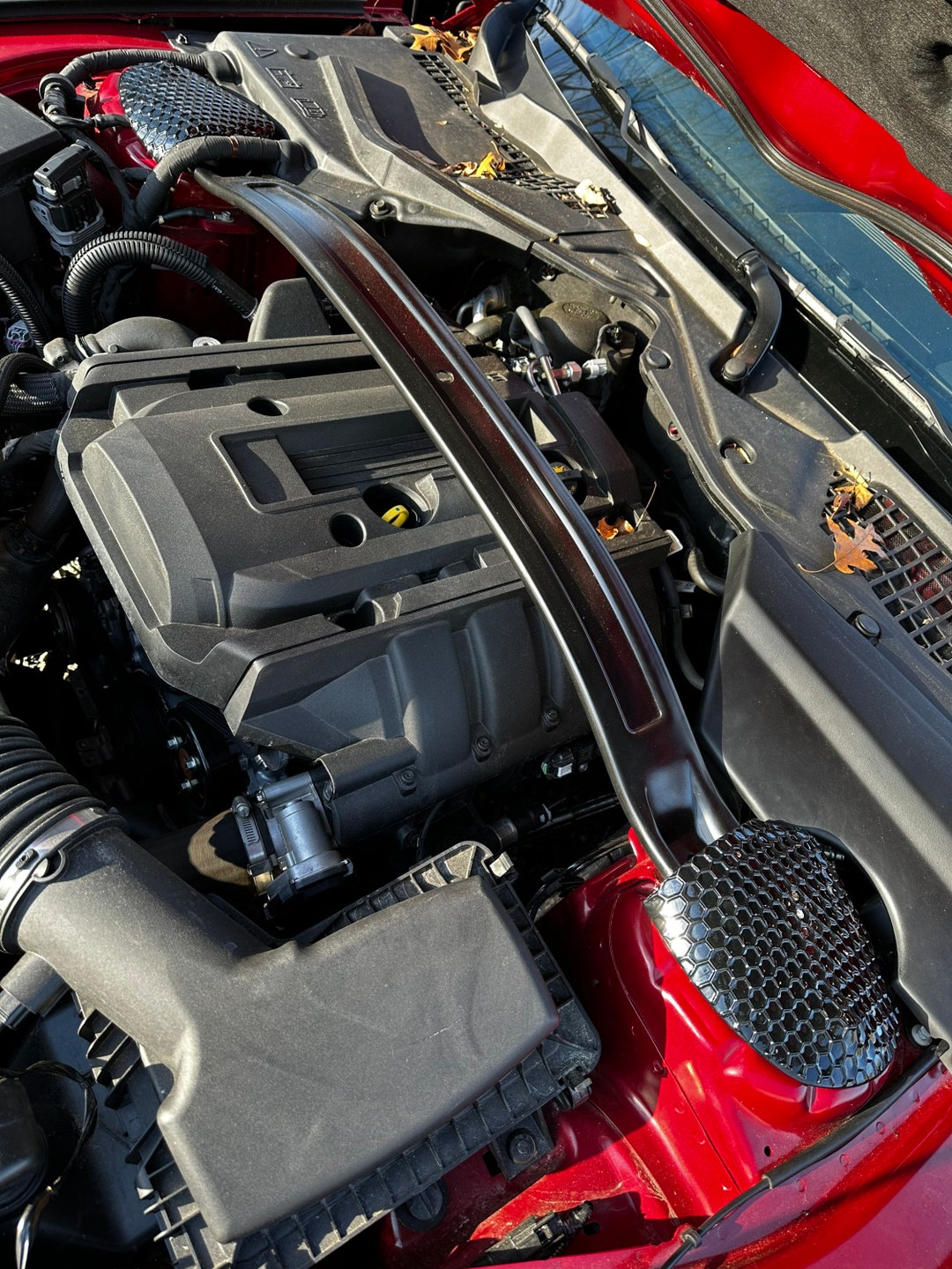 20152024 Mustang Strut Tower Covers gloss Black Etsy