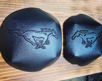 05-14 Ford Mustang strut tower covers (set of 2) Pony logo embossed
