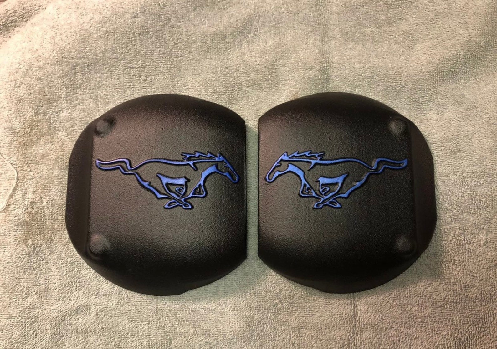 20052014 Ford Mustang Strut Tower Covers Painted Embossed Log Etsy