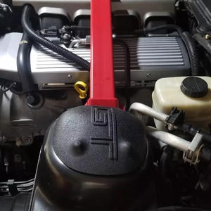 05-14 Ford mustang federbeinabdeckung (2er satz) mit gt logo prägung (wählen Sie welche Strebe Sie bereits für eine Sonderanfertigung haben)