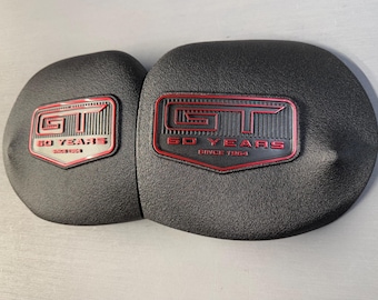 2015-2026 Mustang Strut Tower Covers (Set of 2) GT 60 years (choose logo color)