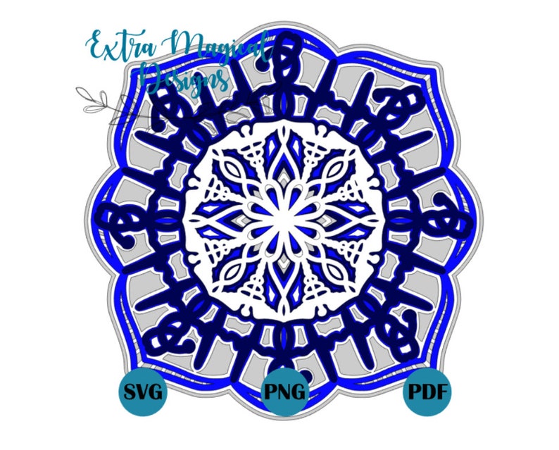 Download 3D Mandala Medical Professional Nurse Nursing Paper Cut ...