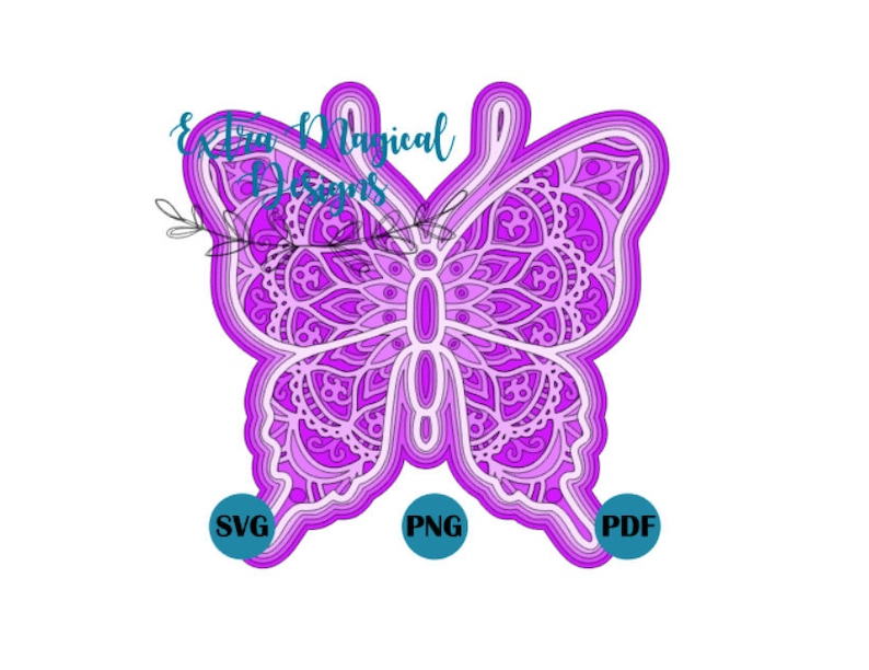 Free Free 58 3D Butterfly Mandala Svg Free SVG PNG EPS DXF File