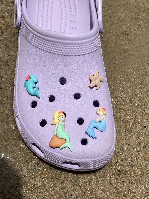 Mermaid Crocs Charms Flamingo Croc Charmss Gummy Bears Crocs Jewels Crocs  Accessories Croc Ocean Charms Handmade Resin Art 