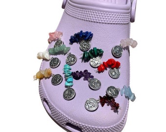 Zodiac Sign Crystal Croc Charms | Crystals | Astrology | Crocs Jewels | Crocs Accessories | Crocs Charms | Crocs | Handmade | Resin Art