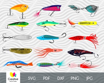 Download Free Lure Clipart Etsy SVG Cut Files