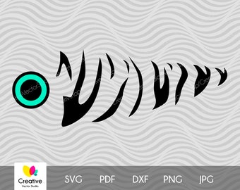 Download Download Free Fishing Lure Tumbler Svg for Cricut, Silhouette, Brother Scan N Cut Cutting Machines
