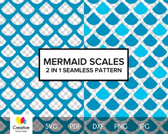 Download Free Mermaid Dragon Scales Svg Bundle Dxf Svg For Cricut Etsy SVG Cut Files
