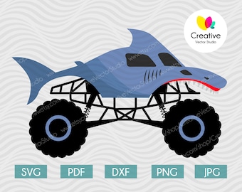 Download Monster Jam Car Etsy